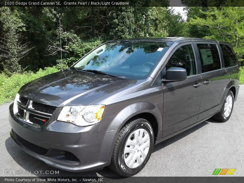 Granite Pearl / Black/Light Graystone 2020 Dodge Grand Caravan SE