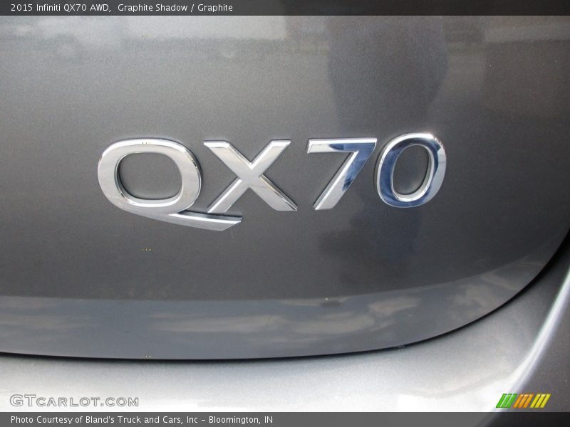 Graphite Shadow / Graphite 2015 Infiniti QX70 AWD