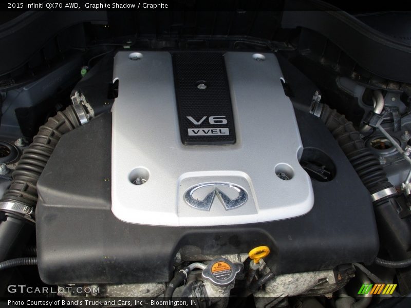 Graphite Shadow / Graphite 2015 Infiniti QX70 AWD