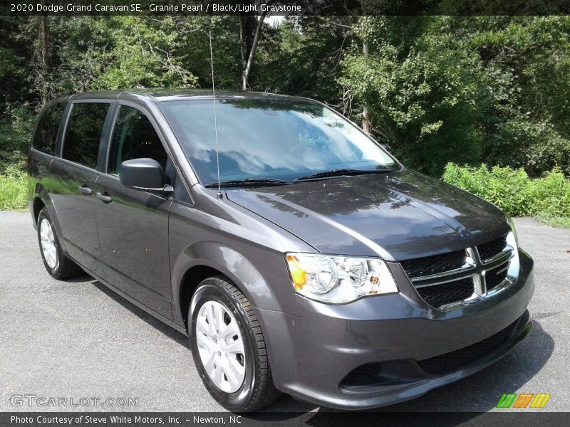 Granite Pearl / Black/Light Graystone 2020 Dodge Grand Caravan SE