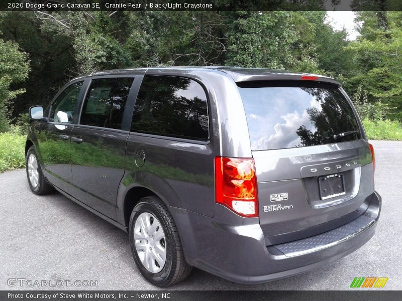 Granite Pearl / Black/Light Graystone 2020 Dodge Grand Caravan SE