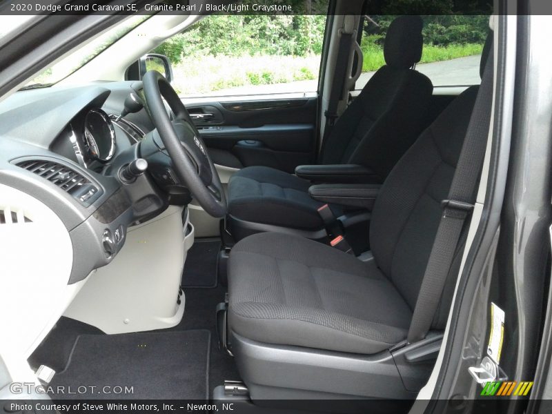 Granite Pearl / Black/Light Graystone 2020 Dodge Grand Caravan SE