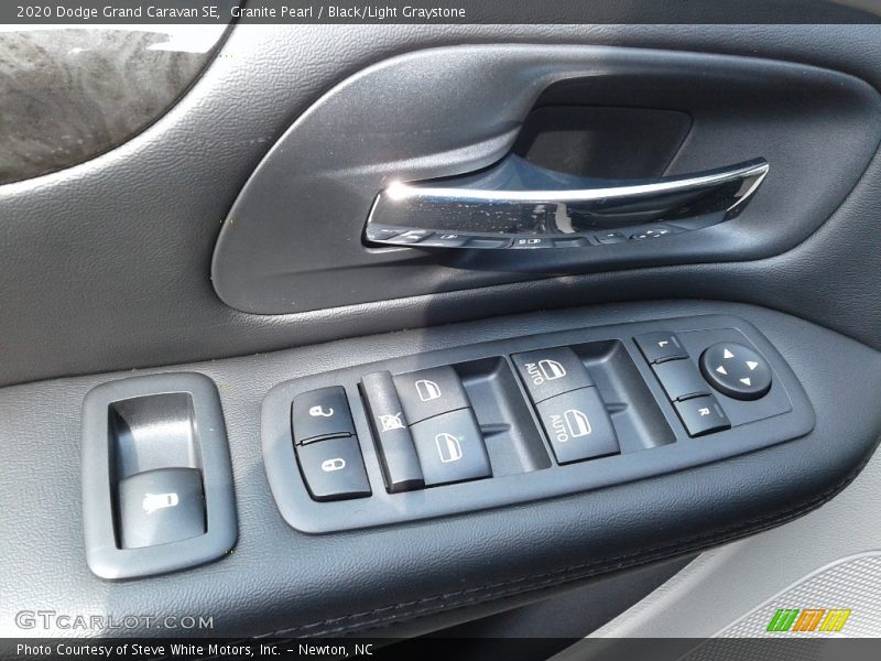 Granite Pearl / Black/Light Graystone 2020 Dodge Grand Caravan SE