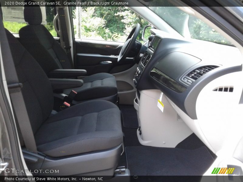 Granite Pearl / Black/Light Graystone 2020 Dodge Grand Caravan SE