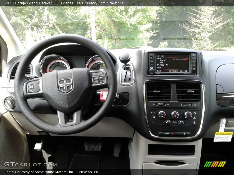 Granite Pearl / Black/Light Graystone 2020 Dodge Grand Caravan SE