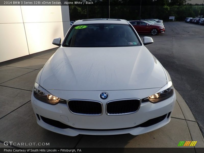Alpine White / Black 2014 BMW 3 Series 328i xDrive Sedan