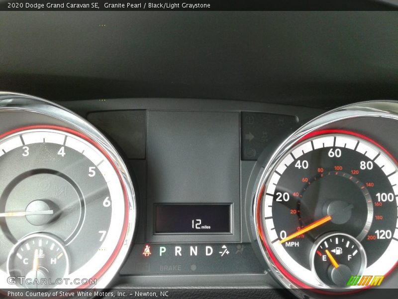 Granite Pearl / Black/Light Graystone 2020 Dodge Grand Caravan SE
