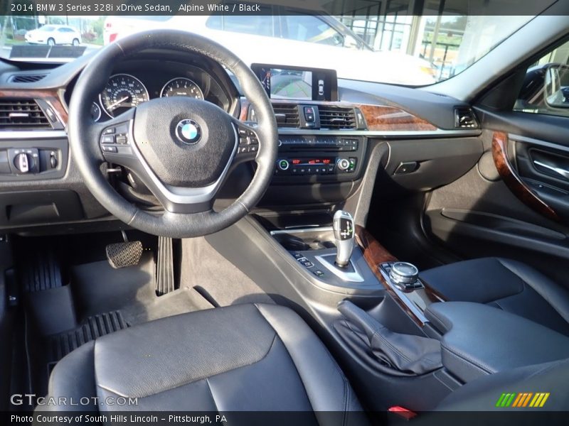 Black Interior - 2014 3 Series 328i xDrive Sedan 
