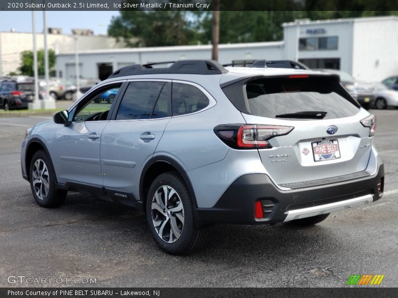 Ice Silver Metallic / Titanium Gray 2020 Subaru Outback 2.5i Limited