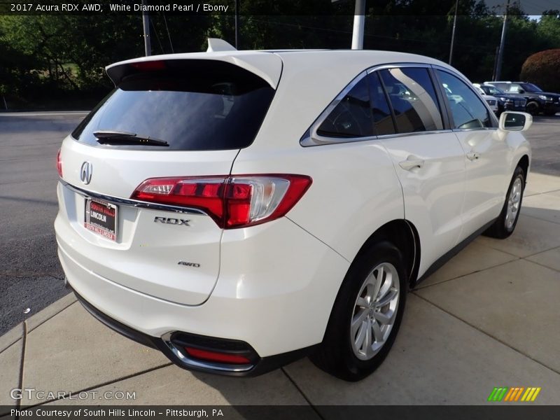 White Diamond Pearl / Ebony 2017 Acura RDX AWD