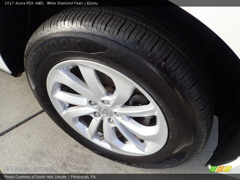 White Diamond Pearl / Ebony 2017 Acura RDX AWD