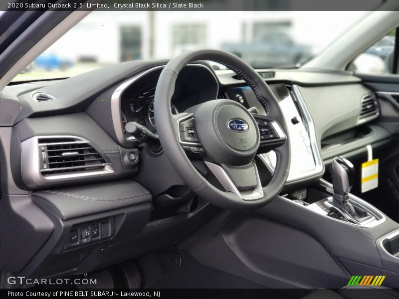 Dashboard of 2020 Outback 2.5i Limited