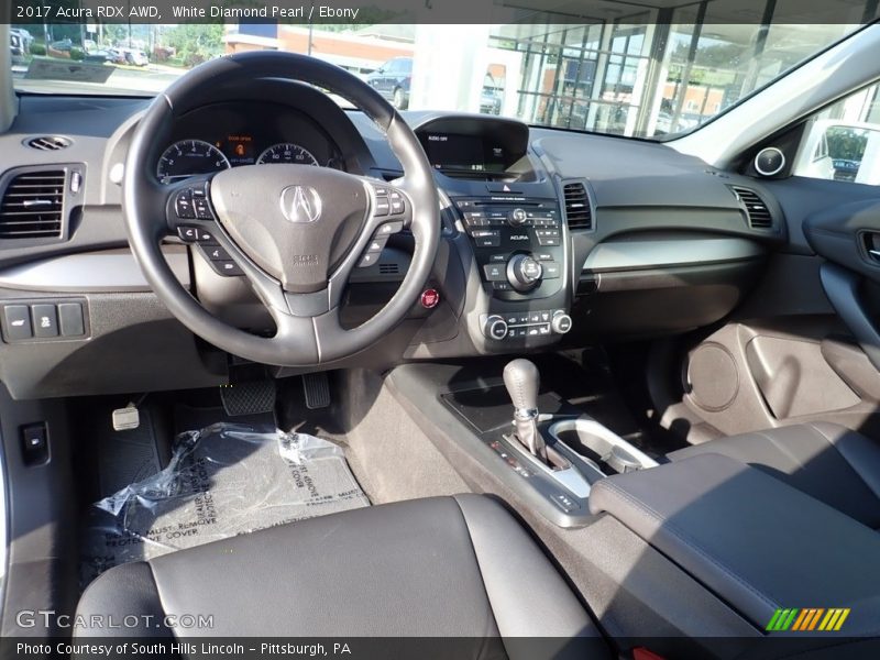 White Diamond Pearl / Ebony 2017 Acura RDX AWD
