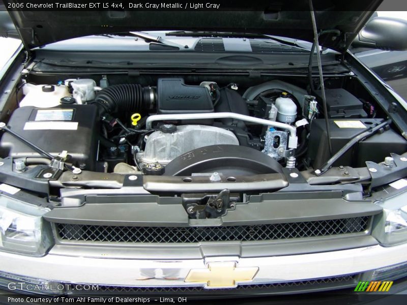 Dark Gray Metallic / Light Gray 2006 Chevrolet TrailBlazer EXT LS 4x4