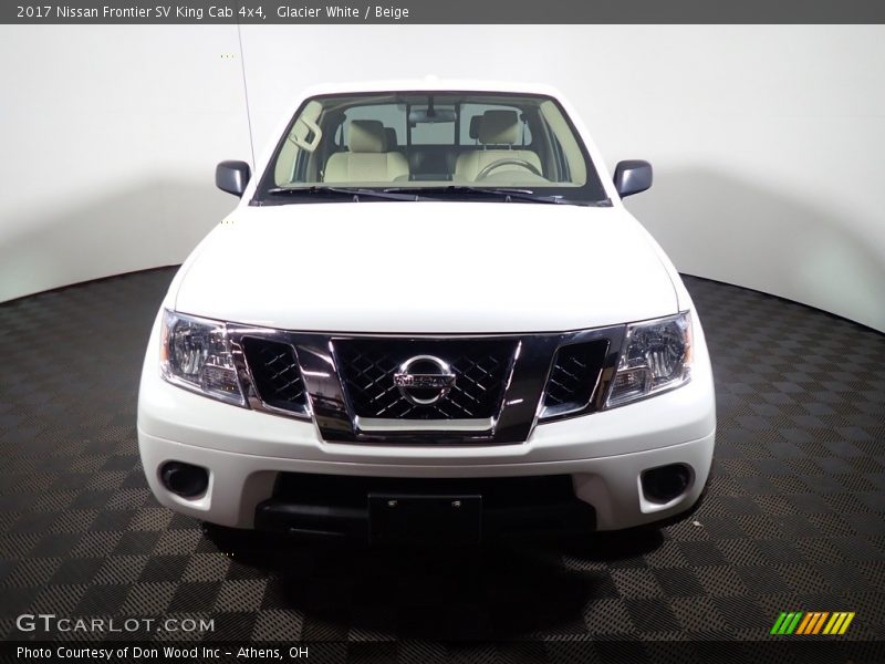 Glacier White / Beige 2017 Nissan Frontier SV King Cab 4x4