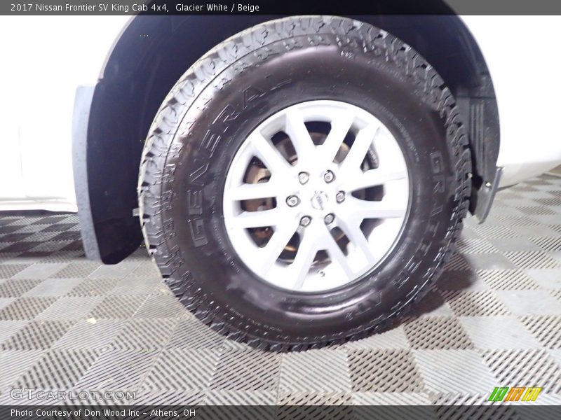 Glacier White / Beige 2017 Nissan Frontier SV King Cab 4x4