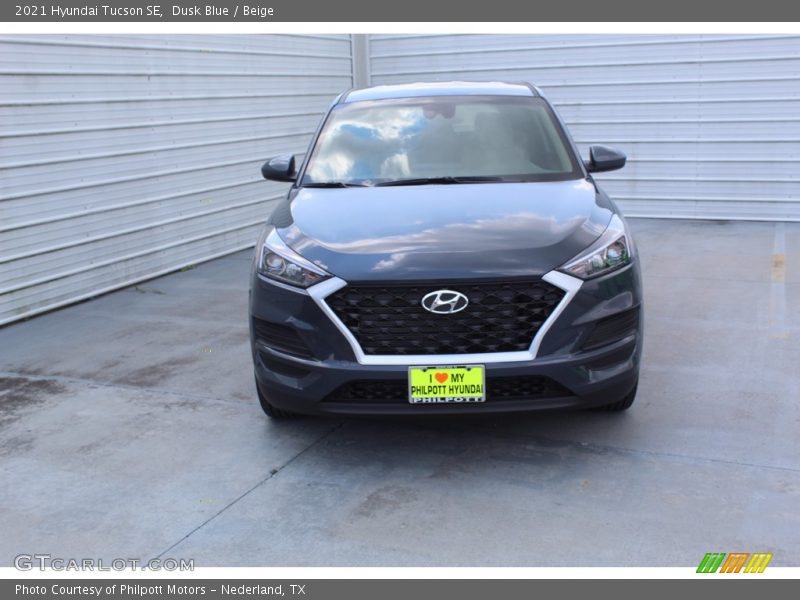 Dusk Blue / Beige 2021 Hyundai Tucson SE