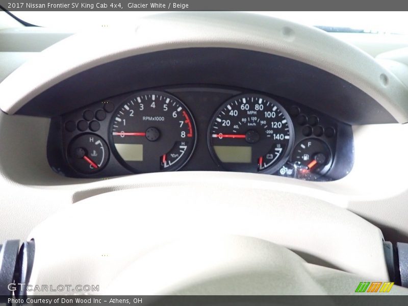  2017 Frontier SV King Cab 4x4 SV King Cab 4x4 Gauges