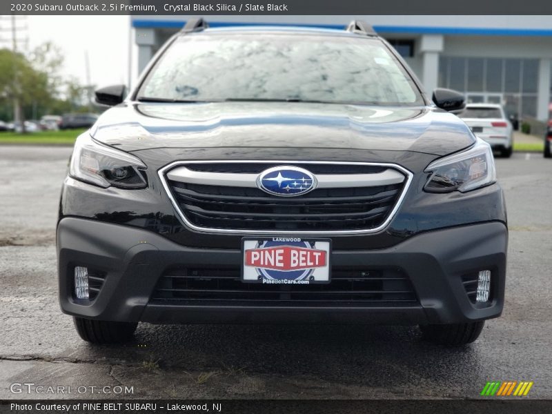 Crystal Black Silica / Slate Black 2020 Subaru Outback 2.5i Premium