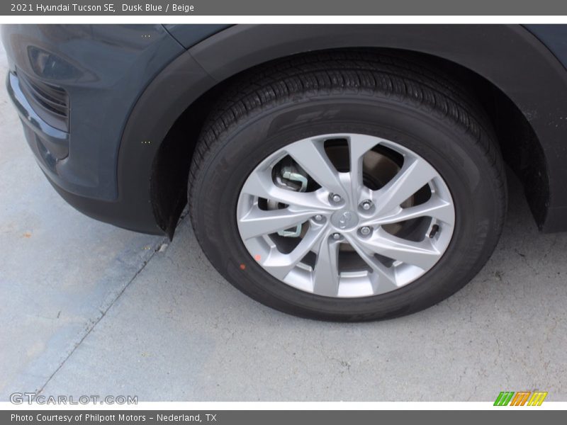 Dusk Blue / Beige 2021 Hyundai Tucson SE