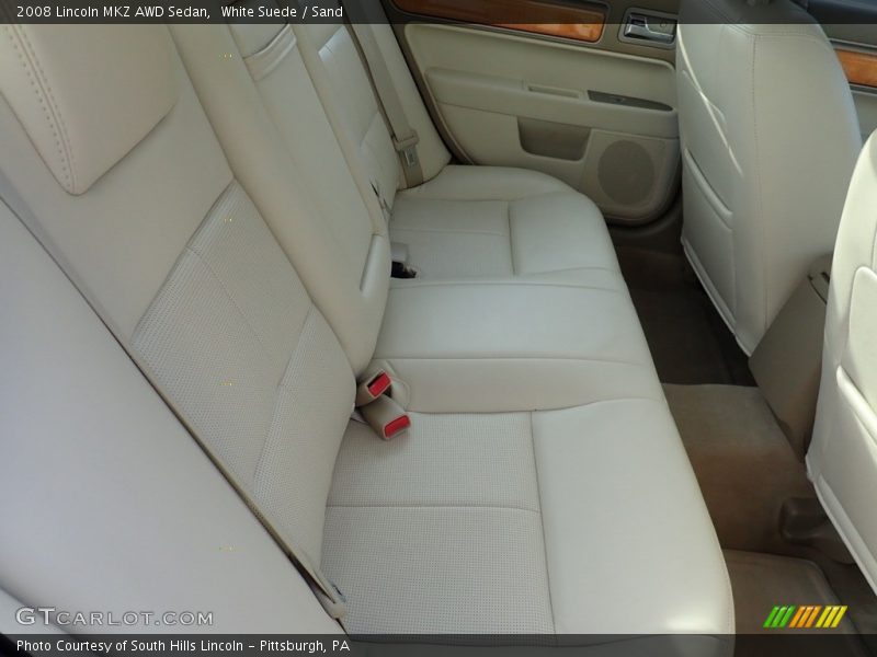 White Suede / Sand 2008 Lincoln MKZ AWD Sedan