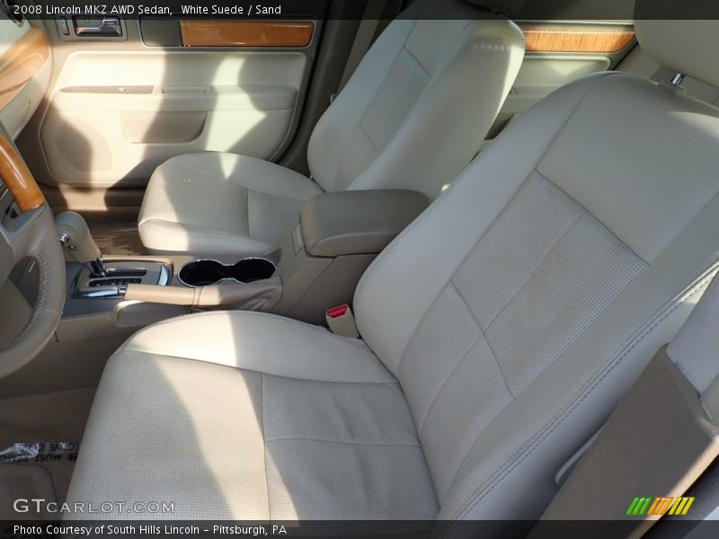 White Suede / Sand 2008 Lincoln MKZ AWD Sedan