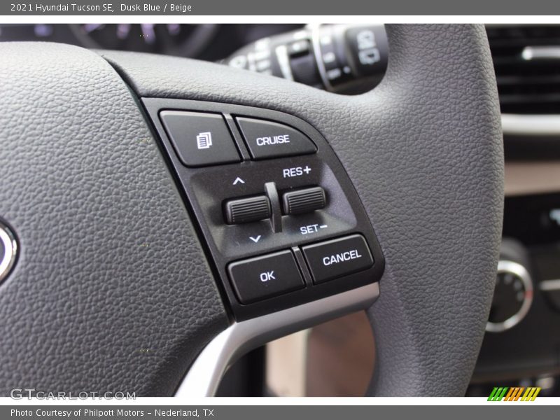 Dusk Blue / Beige 2021 Hyundai Tucson SE