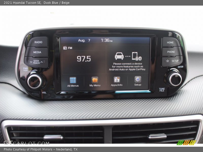 Dusk Blue / Beige 2021 Hyundai Tucson SE