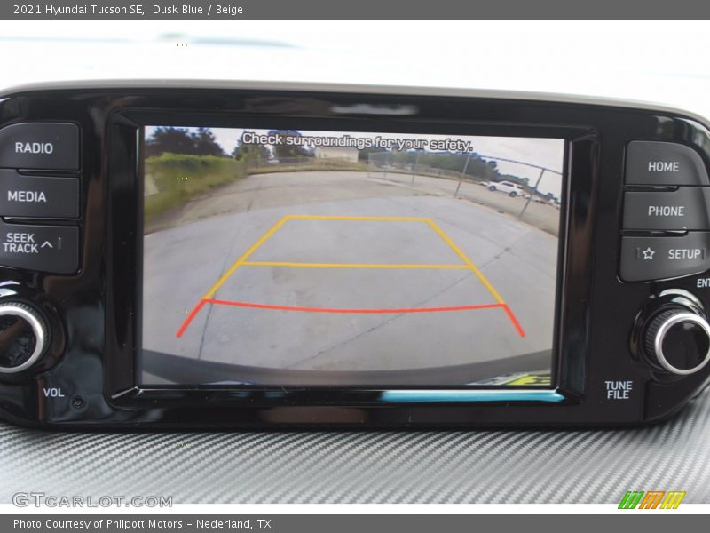 Dusk Blue / Beige 2021 Hyundai Tucson SE