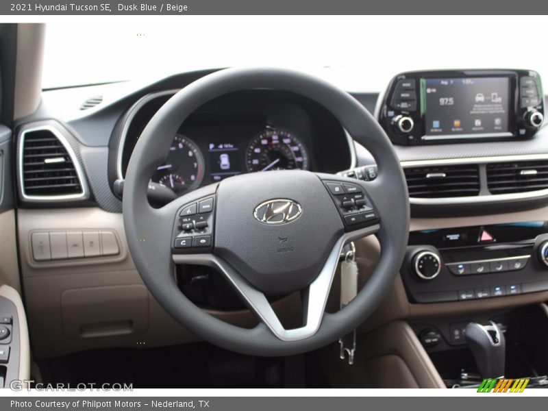 Dusk Blue / Beige 2021 Hyundai Tucson SE