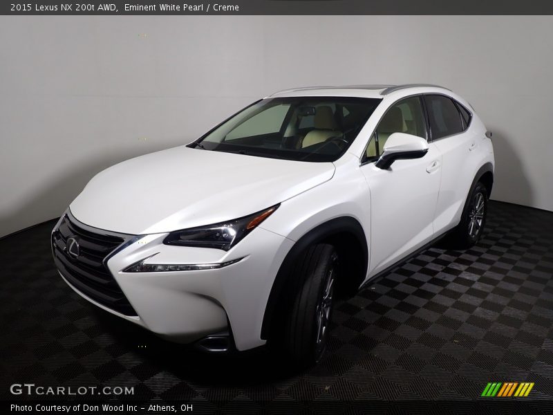 Eminent White Pearl / Creme 2015 Lexus NX 200t AWD
