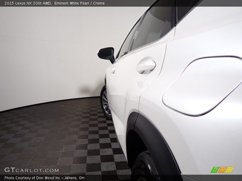 Eminent White Pearl / Creme 2015 Lexus NX 200t AWD