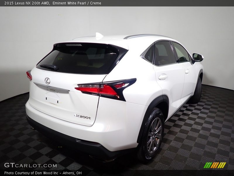 Eminent White Pearl / Creme 2015 Lexus NX 200t AWD