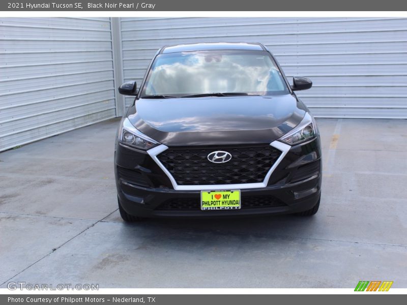 Black Noir Pearl / Gray 2021 Hyundai Tucson SE