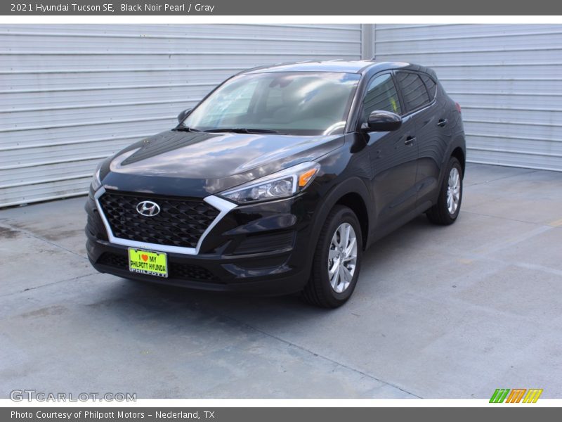 Black Noir Pearl / Gray 2021 Hyundai Tucson SE