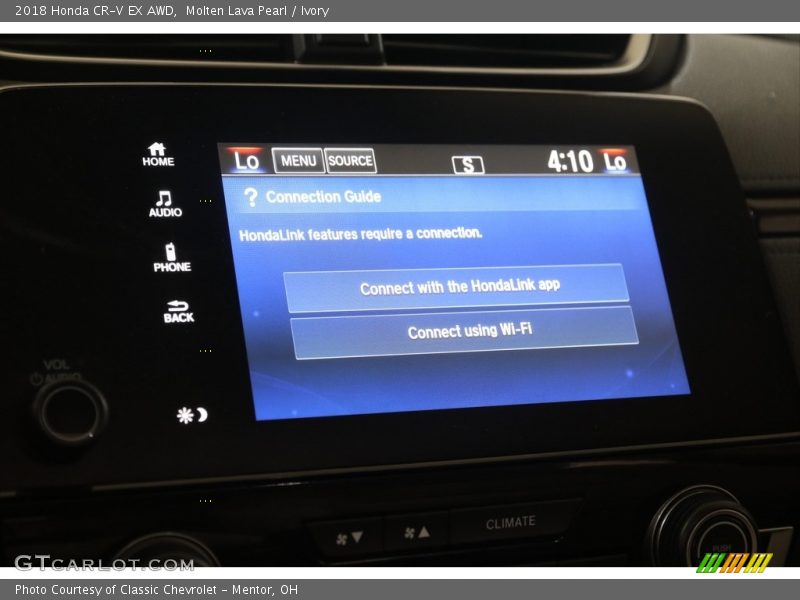 Molten Lava Pearl / Ivory 2018 Honda CR-V EX AWD