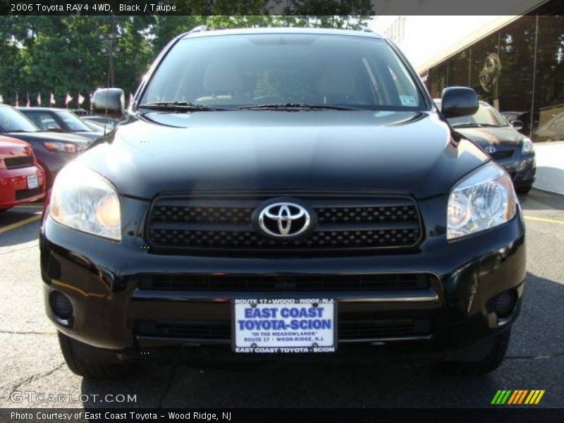 Black / Taupe 2006 Toyota RAV4 4WD