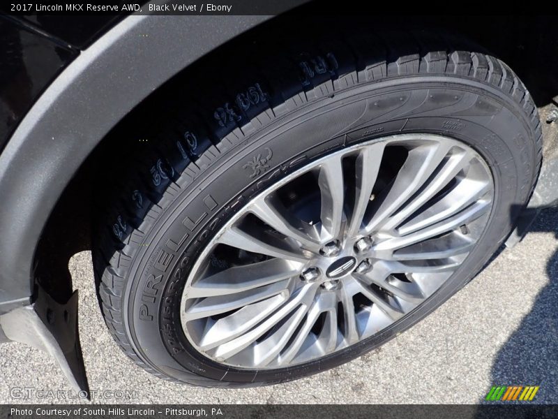 Black Velvet / Ebony 2017 Lincoln MKX Reserve AWD