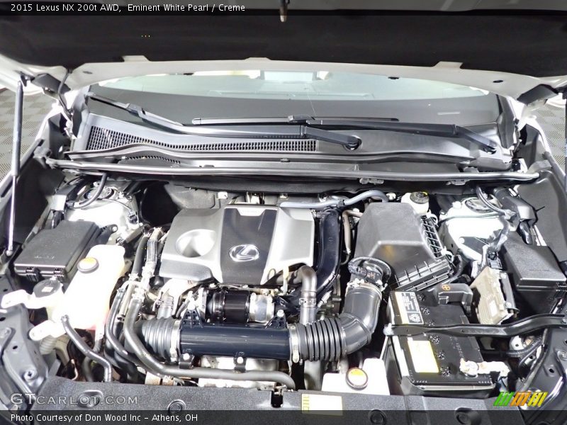 Eminent White Pearl / Creme 2015 Lexus NX 200t AWD