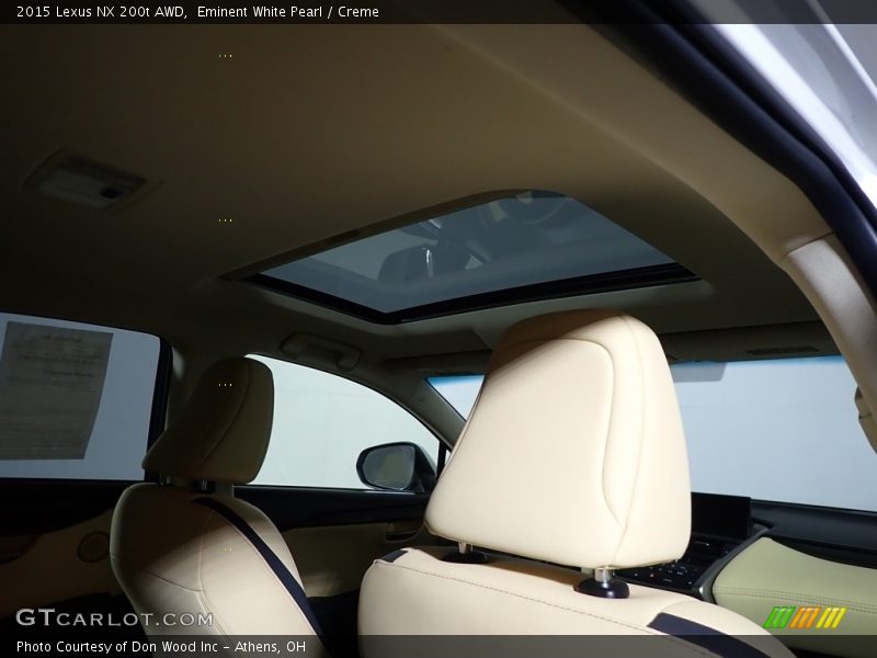 Eminent White Pearl / Creme 2015 Lexus NX 200t AWD
