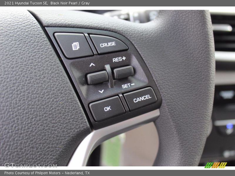 Black Noir Pearl / Gray 2021 Hyundai Tucson SE
