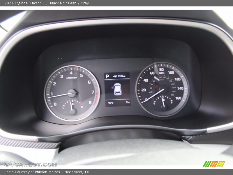 Black Noir Pearl / Gray 2021 Hyundai Tucson SE