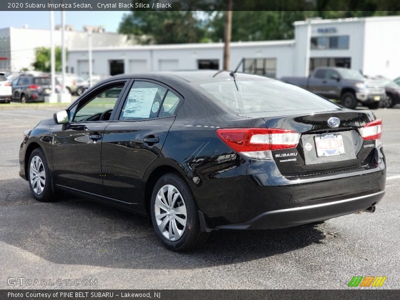 Crystal Black Silica / Black 2020 Subaru Impreza Sedan