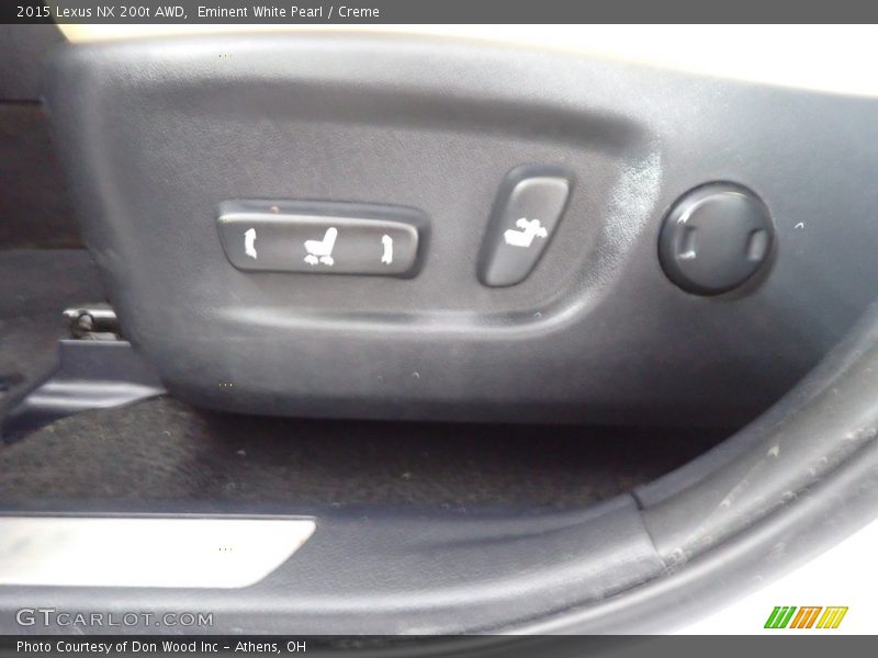 Eminent White Pearl / Creme 2015 Lexus NX 200t AWD
