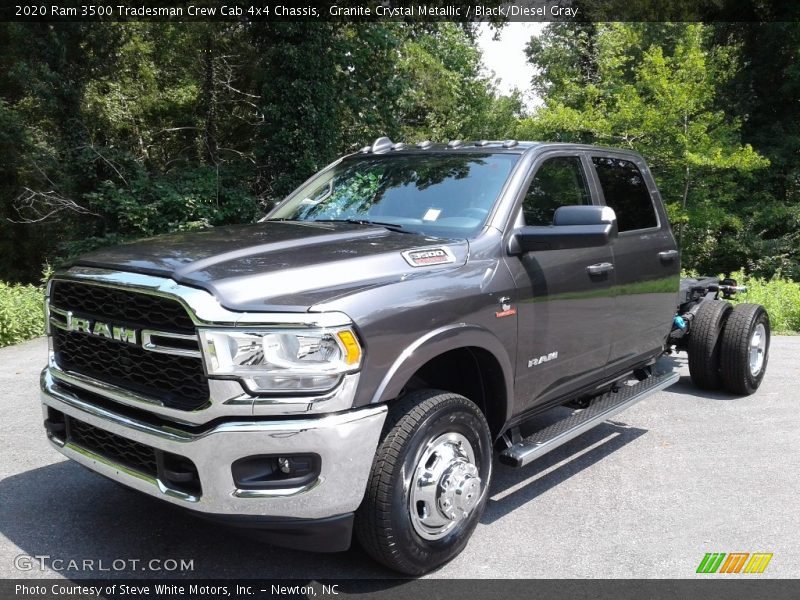 Granite Crystal Metallic / Black/Diesel Gray 2020 Ram 3500 Tradesman Crew Cab 4x4 Chassis