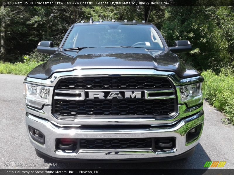 Granite Crystal Metallic / Black/Diesel Gray 2020 Ram 3500 Tradesman Crew Cab 4x4 Chassis