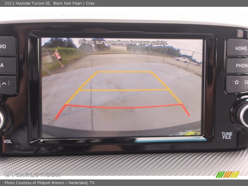 Black Noir Pearl / Gray 2021 Hyundai Tucson SE