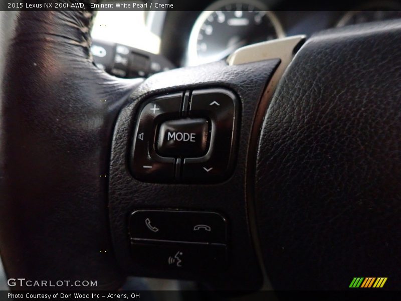 Eminent White Pearl / Creme 2015 Lexus NX 200t AWD