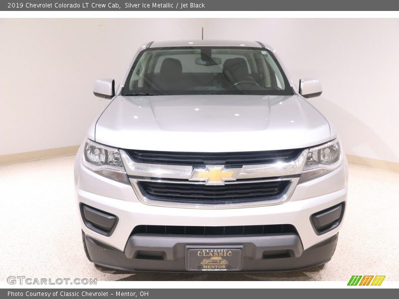Silver Ice Metallic / Jet Black 2019 Chevrolet Colorado LT Crew Cab