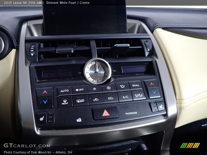 Eminent White Pearl / Creme 2015 Lexus NX 200t AWD